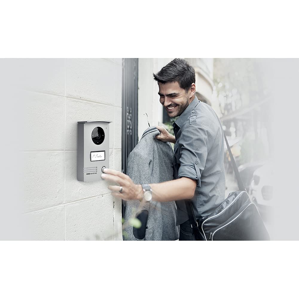 SCS SENTINEL - VisioDoor 4.3+ - Interphone video filaire avec moniteur extra plat tactile 4,3