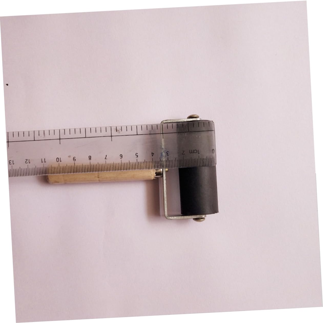 NUOBESTY 3 Sätze Rolle Zum Basteln Rollenwerkzeug Klebeband Zeichnen Malwalze Klebestreifenrolle Klebestifte Tinte Scrabook Bastelzeug Gummiwalze Stanzwerkzeug Bambus Black 2 Stücke * 3