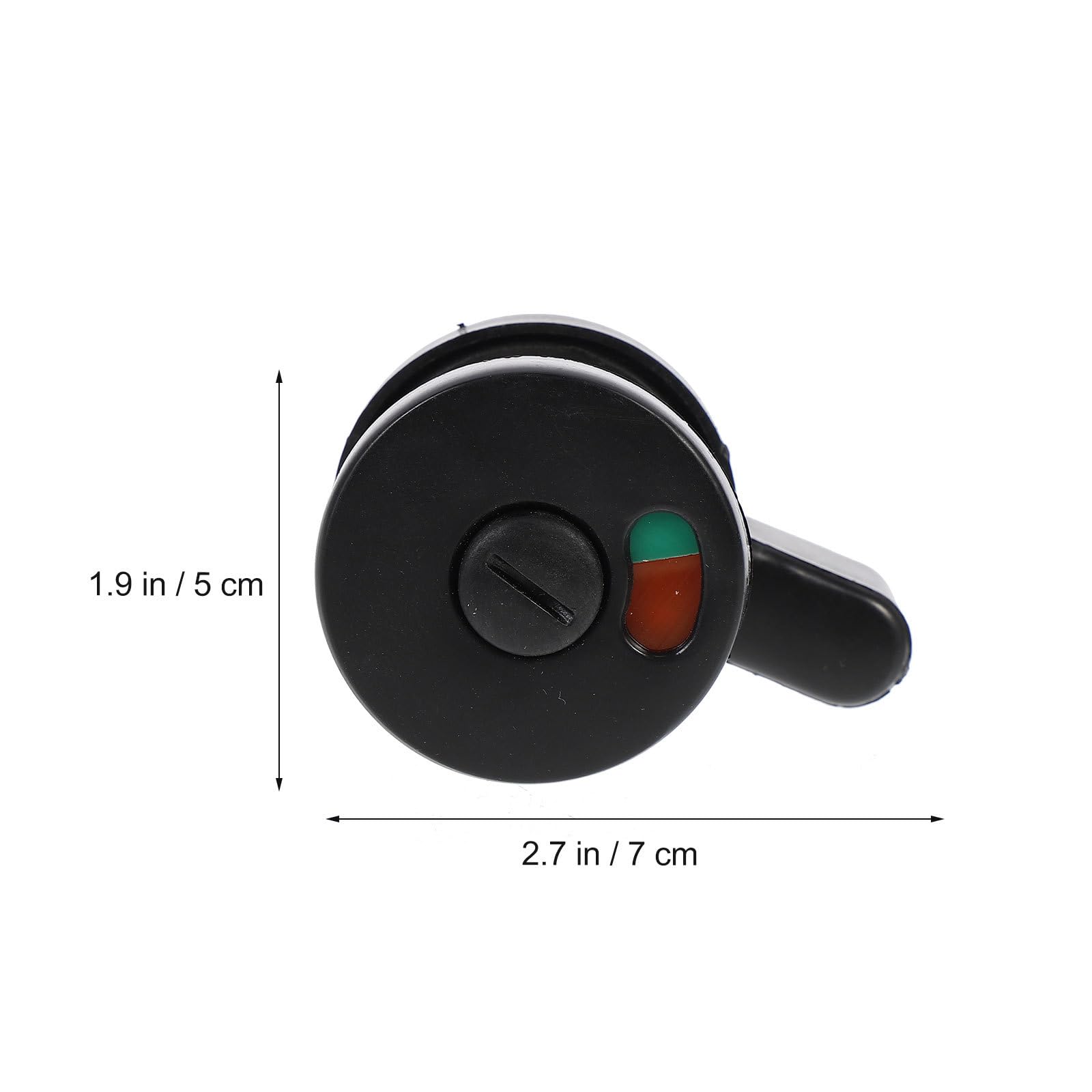 jojofuny Accessories for 5 Door Lock Display Door Latch Door Locks Lock Divider Indicator Light Privacy Lock for Public Toilet Toilet Door Lock Tub Accessories - Image 3