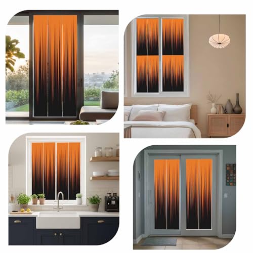 Película de Privacidad para Ventanas Naranja 17.7x39.3 in miniatura 7