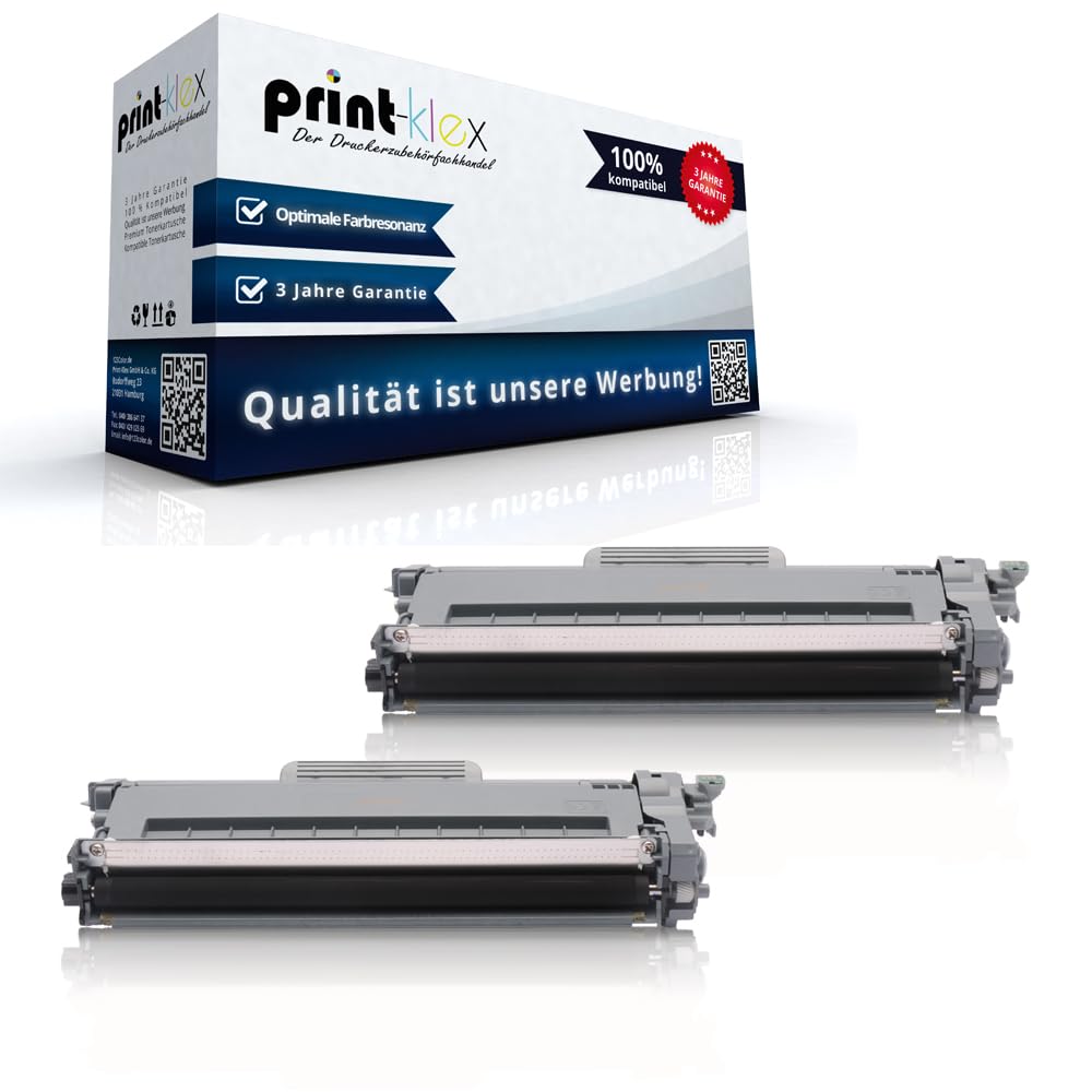 Kompatibel Tonerkartuschen für Brother MFC-L 2800 DW MFC-L 2802 DN TN-2510 Schwarz - 2er-Pack