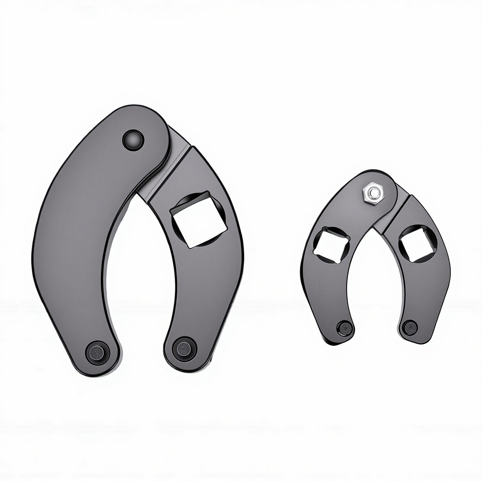 Llave para Tuercas de Prensaestopas Ajustable Cilindro Hidráulico Juego de Llaves para Tuercas de Prensaestopas con Pasadores Reemplazables y Revestimiento Resistente para