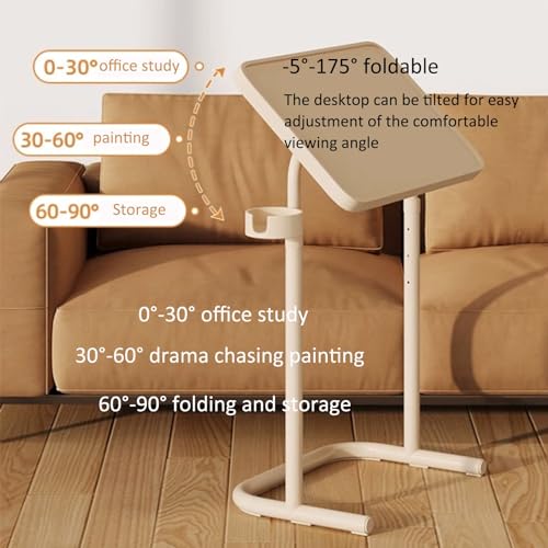 Plateau de lit ergonomique et table ajustable pour télétravail au salon - 6