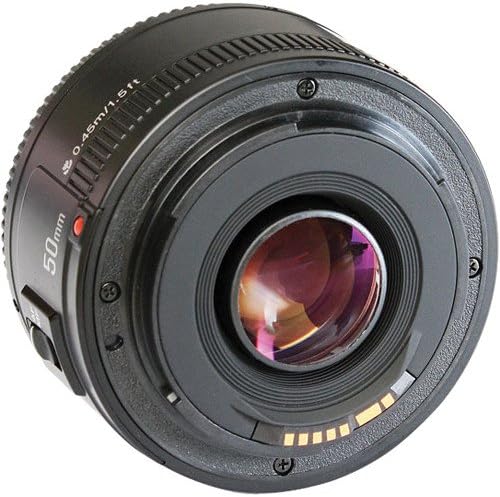 YONGNUO YN50mm F1.8 Lens Large Aperture Auto Focus Compact Lens For Canon EF Mount EOS Camera