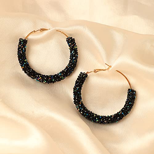 Image of SOHI Hoop Earring For Women and girls, Indo-western Earrings, Fashion Accessories, jewellery for women, Fancy earrings, artificial earrings for ladies
