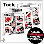Gladius Tock Voyages 8" Conseil d ' administration – Jeu de stratégie en bois compact avec des pegs – Défi de la famille portative par carte pour 4 Joueurs – Parfait pour les voyages & Soirée de jeu