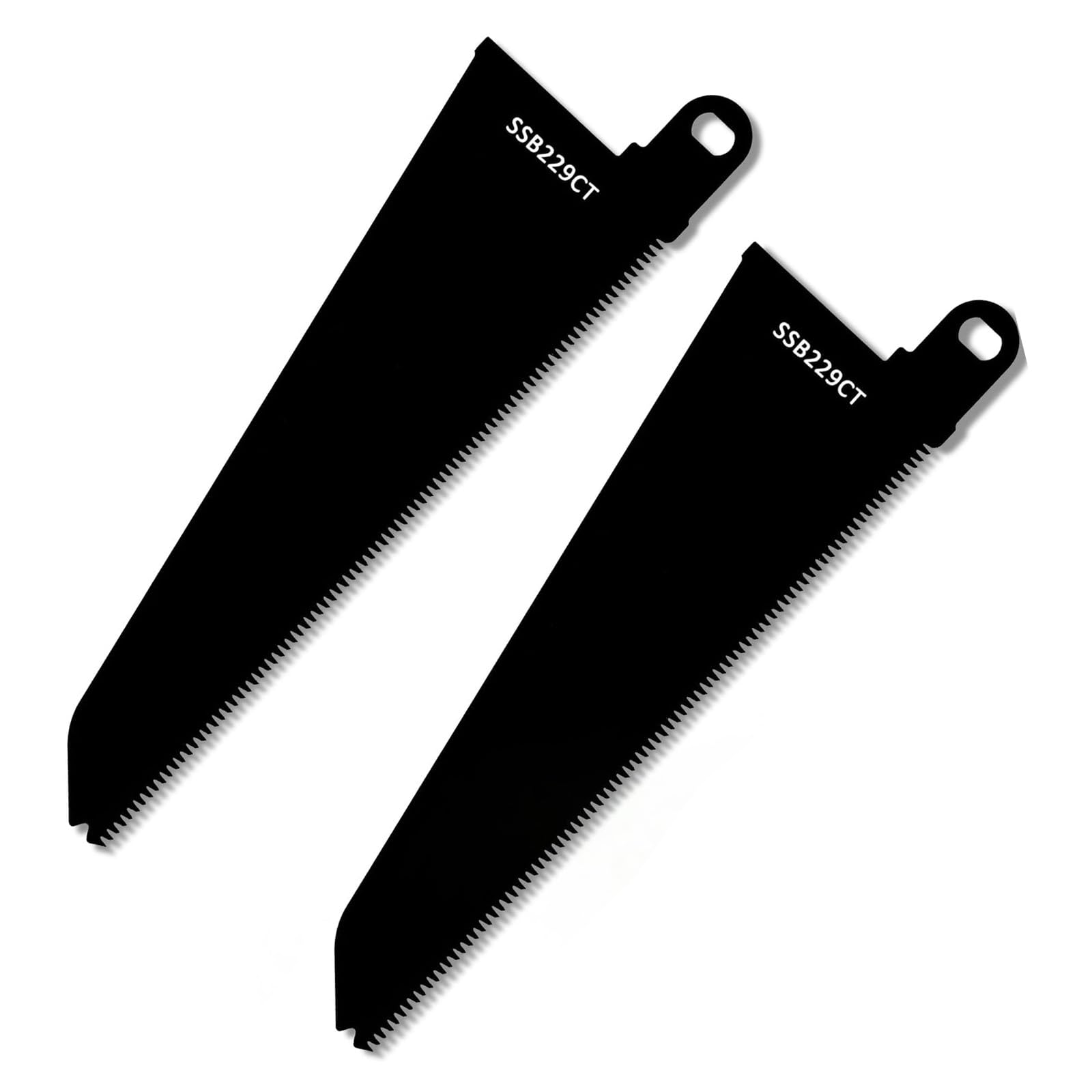 2PCS SSB229CT Scorpion Saw Blades Compatible with Black and Decker Scorpion Saws, Reciprocating Saw Blades for Wood and Plastic, Fits FKS890E KS890ECN KS890EK KS890GT KFBES850K KS880 – 240 mm