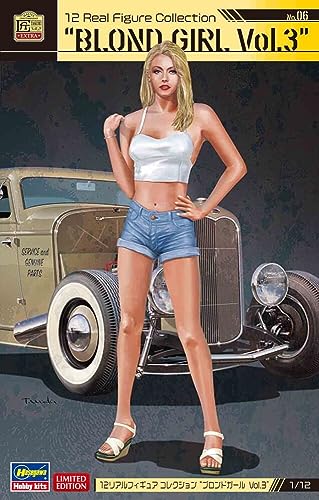 Hasegawa 1/12 Scale Real Figure Collection No.06 Blonde Girl Vol.3 miniatura 1