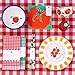 Talking Tables Bon Appetit Handgefertigtes Emaille-Dinnerteller mit Tomaten-Design langlebig leicht perfekt für Outdoor-Dining Picknick Camping Strand stilvolles Sommergeschirr spülmaschinenfest 25 cm