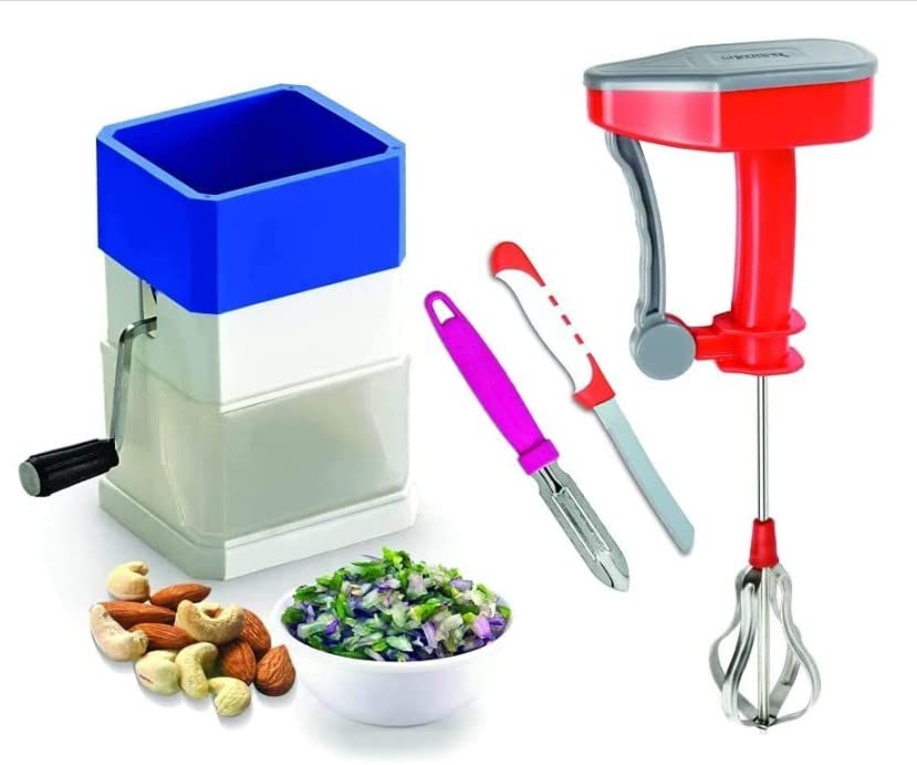 Kitchenware Chilly Cutter/Whisk/Knife/Peeler Accessories Set