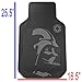 Star Wars Darth Vader with Galactic Empire Logo Car Truck SUV Front & Rear Seat Rubber Floor Mats - 4PC
