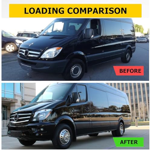 Image of 16 inch Polished Stainless Steel Dually Wheel Simulator fit for 2012-2025 Dodge, Mercedes and Freightliner Sprinter Van,4pcs Snap on Hubcaps,6 Lug 18 Hand Hole Wheel Cover K16A
