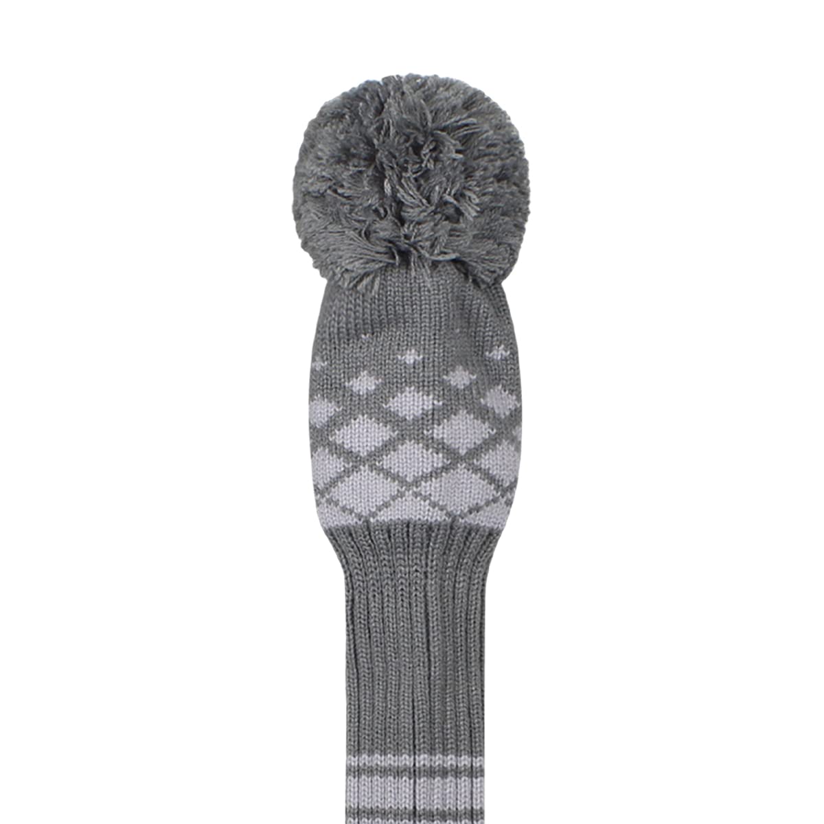 Scott Edward Knit Woods Couvre-Club de Golf pour Clubs de Golf, 1 pièce, Convient aux allées, avec étiquette rotative numérotée
