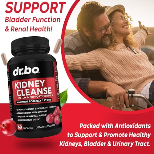 Dr. Bo Kidney Cleanse Detox Support Supplement - Natural Cranberry thumb #2
