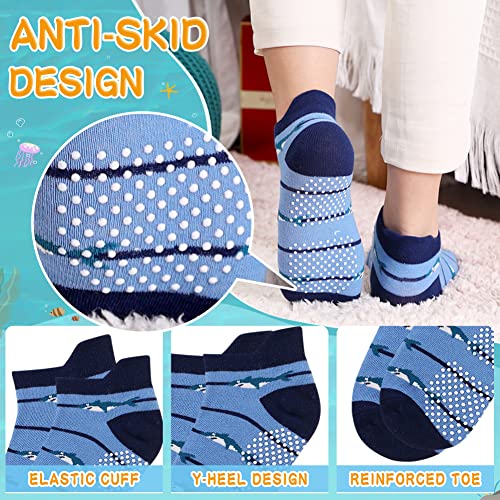 Eyean Kids Ankle Cotton Socks Cute Animal Pattern Soft Non Slip Boys Girls No Show Socks 6 Pairs4