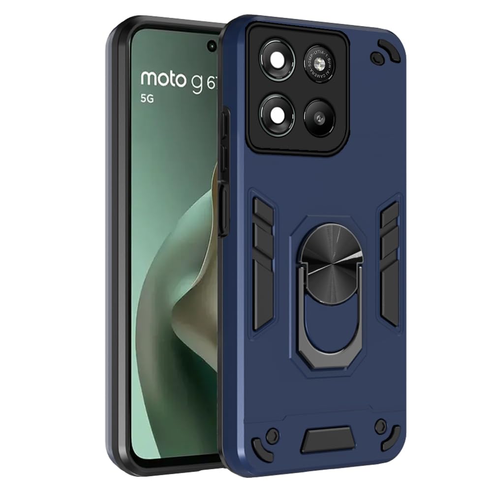 Realme P4 5G Armor Case - Rotating Ring & Kickstand -18