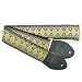 Souldier Custom GS0112BK05BK Handmade Persian Tapestry Guitar Strap, Black Gold