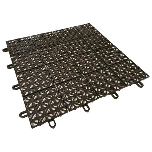 Ezooza MultiFlex – 22 Piastrelle Drenanti Flessibili per Esterni (2