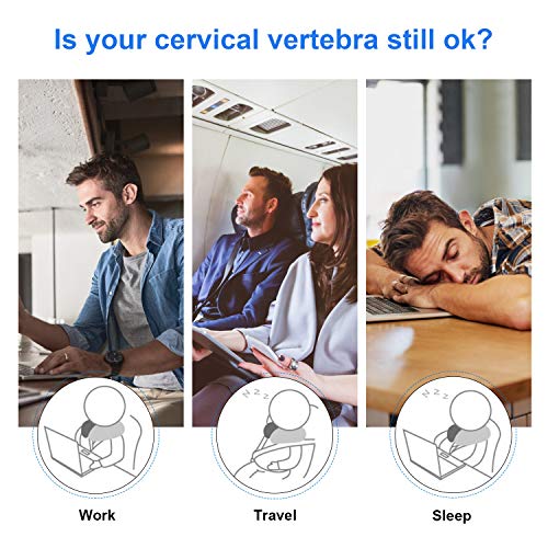 KEAFOLS Cuscino da Viaggio (blu)