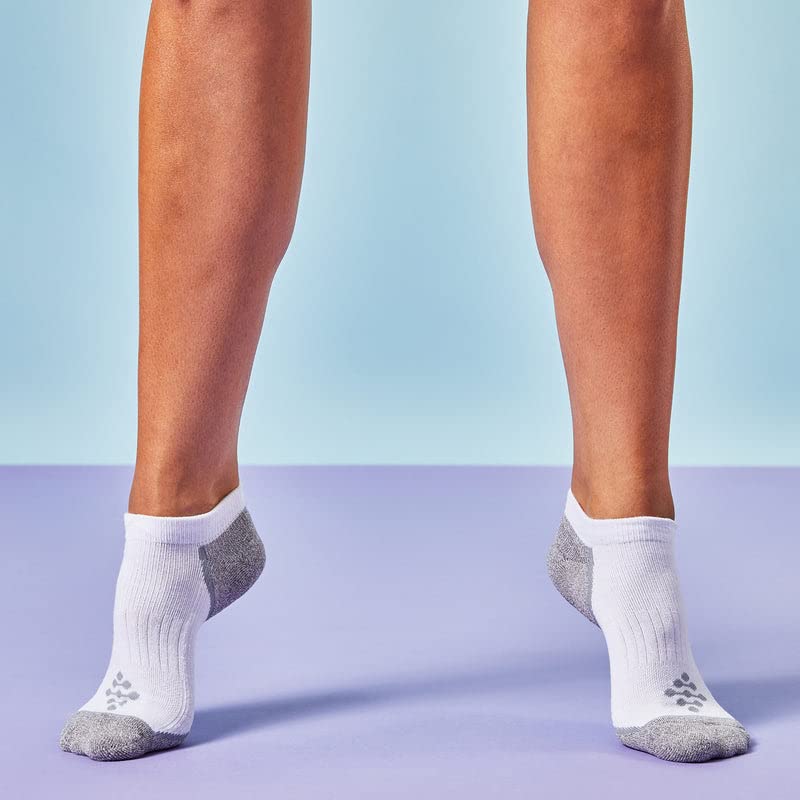Image of True Energy Women's Ankle Socks with TRU-X Technology, Sports Socks with Cushioned Comfort and Active Recovery, 3 Pairs