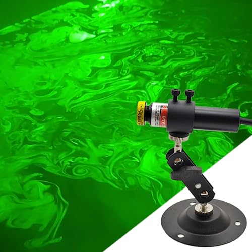 532nm Focusable Green Generator Line Module for Halloween Scary House Laser Swamp Laser Pond Haunted House Garden Yard Decoration NOT for Alignment (Class IIIr 12V with Adapter and Mount)