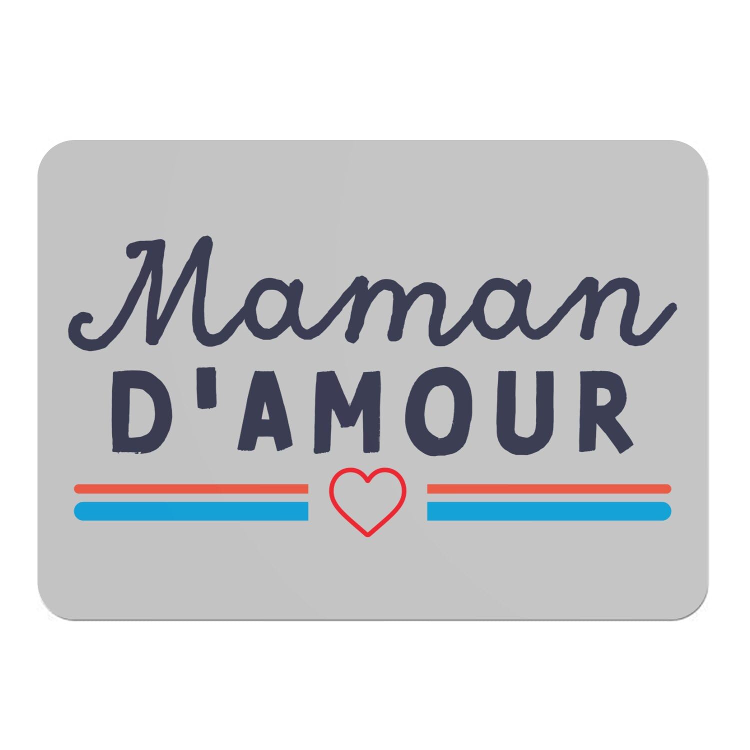 Lot de 4 sets de table en liège cadeau idéal pour fête des mères et famille