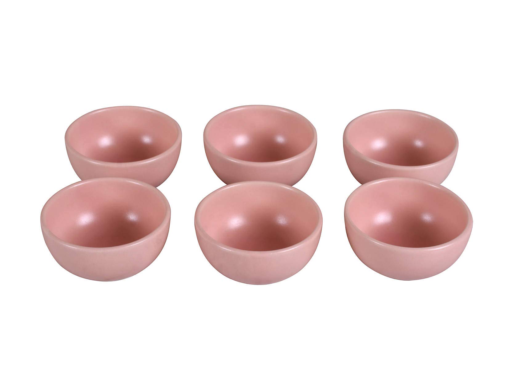 Keramika 6 Adet 8 Cm Açık Pembe Kase Bulut