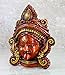 eSplanade Brass Kaali Ma Wall Hanging - 7.25 inches | Kali Maa Kali Mata Face Wall Hanging Idol Statue Sculpture
