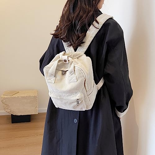 Image of MaxxCloud Vintage Denim Laptop Backpack Casual Canvas Daypack Handbag Purse Lightweight Rucksack Shoulder Bag