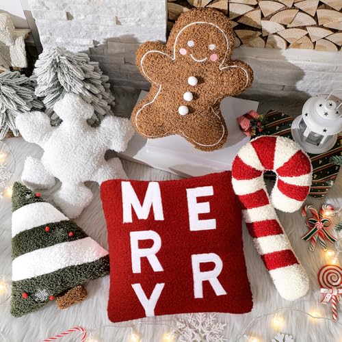Geelin Christmas Throw Pillows Set - Festive Home Decor Delight