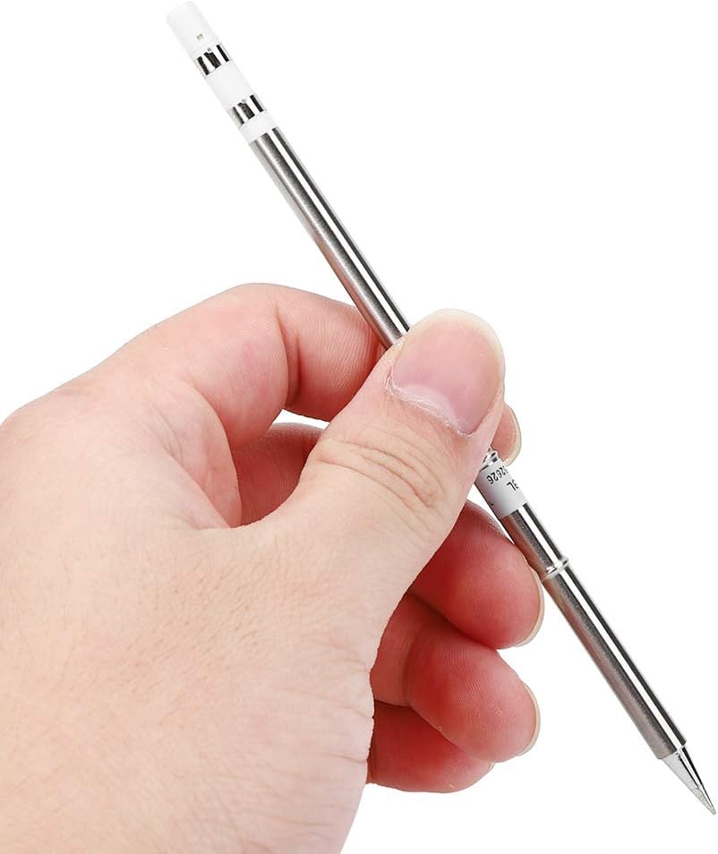 Walfront T12 Soldering Iron Tip T12‑BL Soldering Tip Electronic Solder Iron Accessories Soldering Kit High Temperature 70W