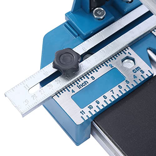 Tile Cutter, KATSU 24 Inch 600mm Professional Manual Tile Cutter with Single Slide Rail and Laser Guide, Aluminiun Base, for Precision Cutting Porcelain Tiles 347752 - Image 5