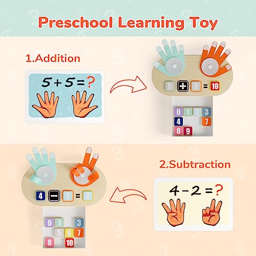 TOP BRIGHT Montessori Math Learning Toy for 3 Years Old Children - Image 2