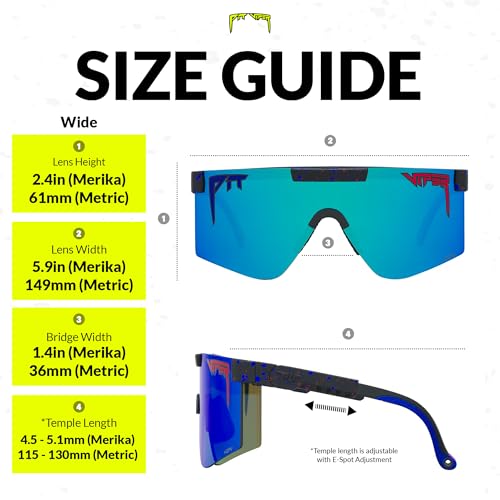 Image of Pit Viper Sunglasses - Polarized, Non-Polarized & Z87 Options, Multiple Colors & Fits - Retro Styles