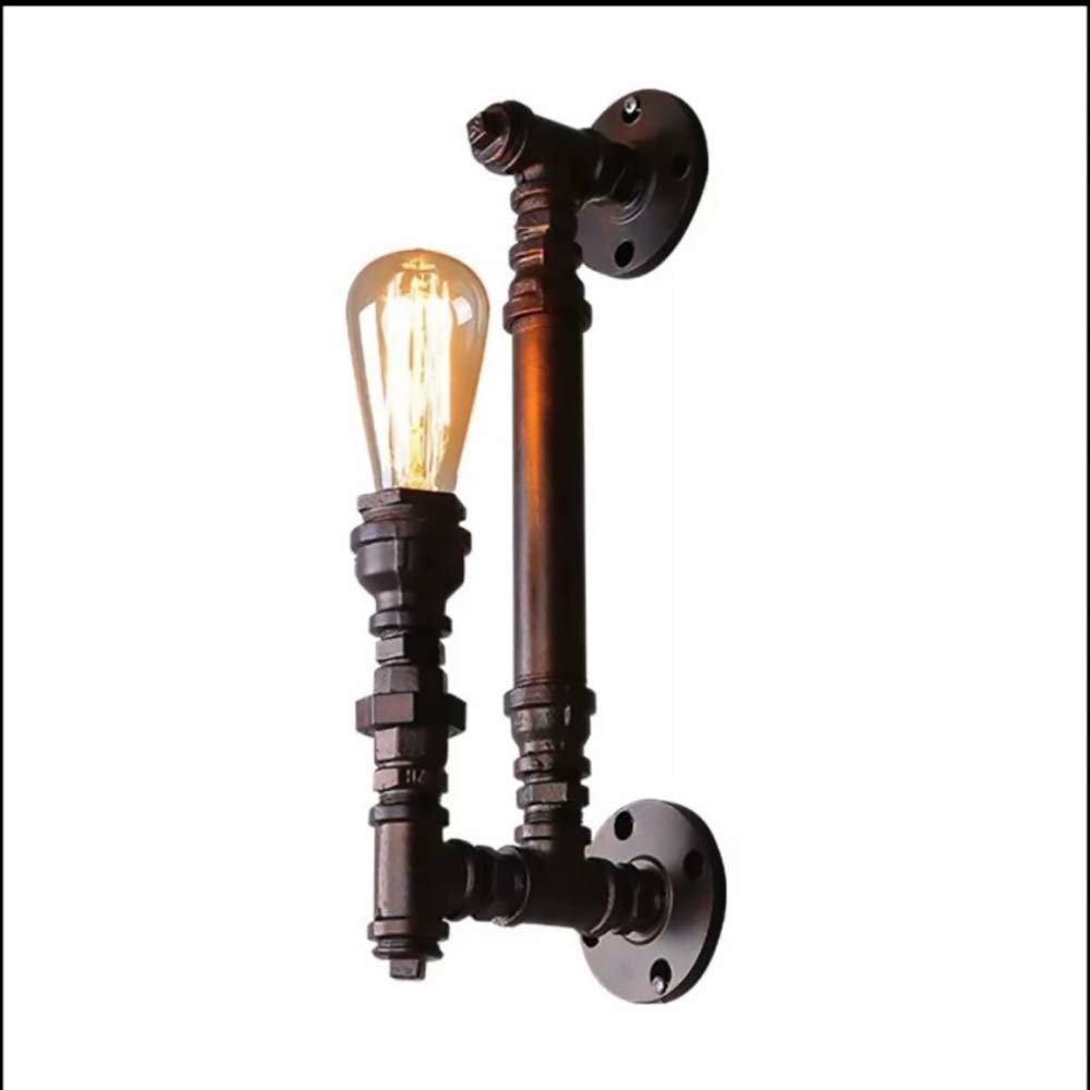 Lámpara de pared de hierro forjado estilo retro industrial 6