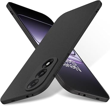 Bastmei for Oneplus Nord 5 Case, Minimalist Phone Cases Extremely Light Ultra-Light Slim Camera Protection Hard PC Covers Thin Case for Oneplus Nord 5 5G Gravel Black