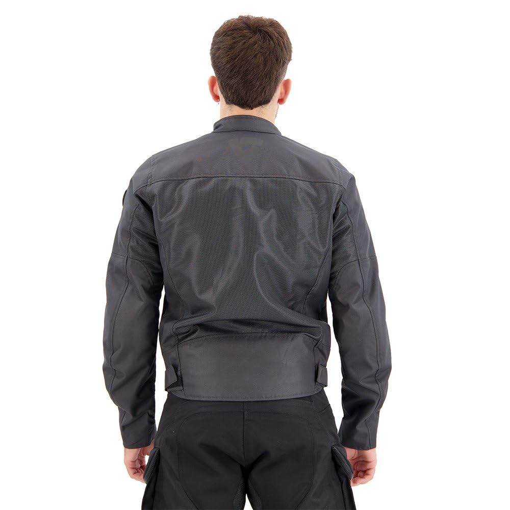 REV'IT! Revit Eclipse 2 Giacca tessile moto, grigio, S