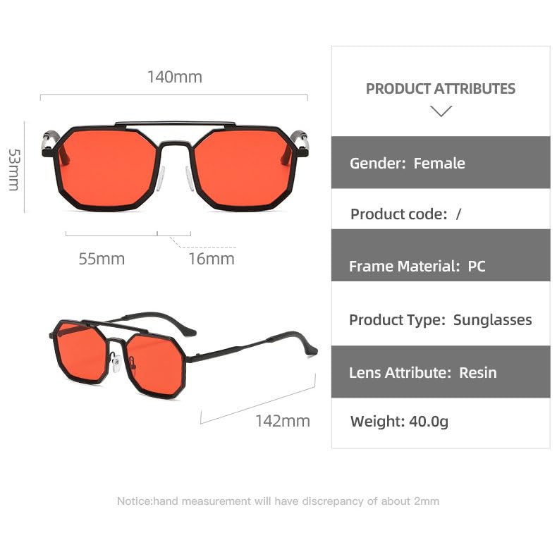 helena Fashion Polygon Sunglasses Men Vintage Sunglasses Retro Small Square Shades Glasses UV400 Protection 20254
