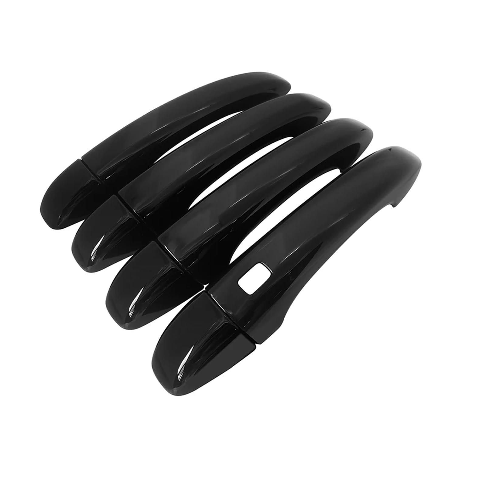 Zhauyorv Black Door Handle Covers Compatible With Mitsubishi Asx, 2019-2024