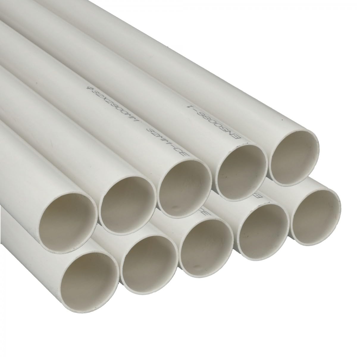 Jandei - opakowanie 10 szt. Rura kablowa Biały 1,45 m Średnica 32 mm