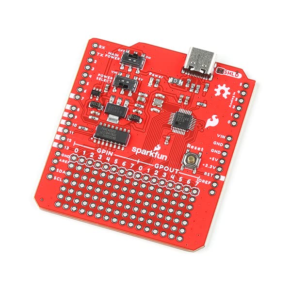 Controlador USB MAX3421E SparkFun con lógica digital y puerto USB-C para placas analógicas