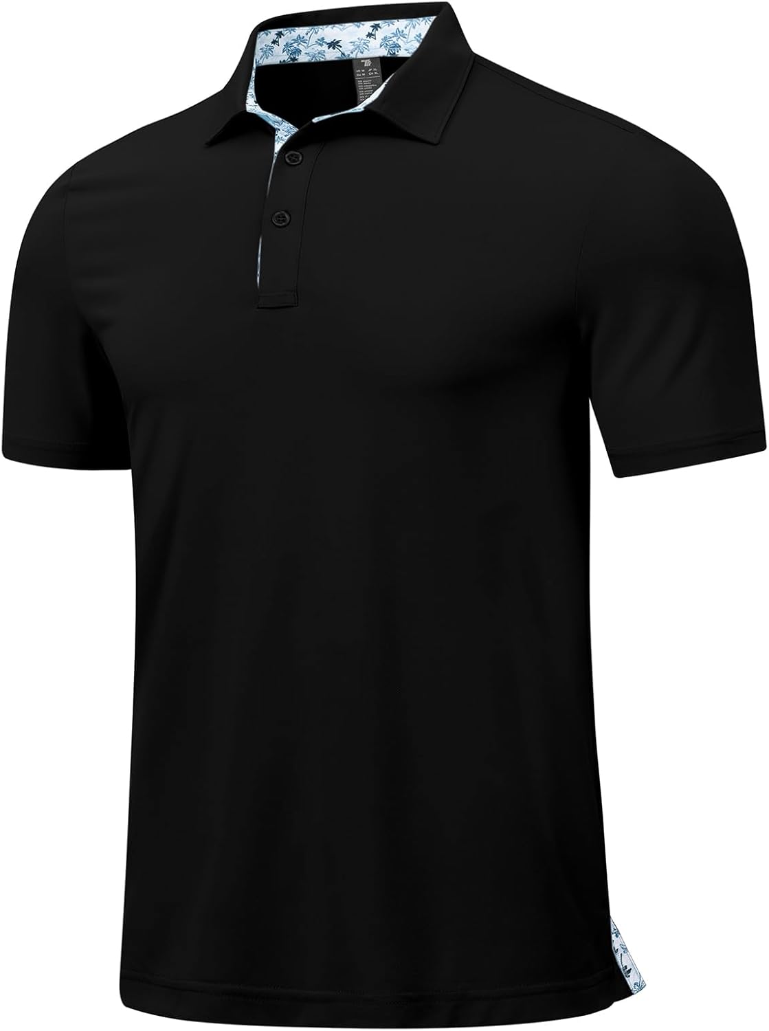 Mens Polo Shirts Short Sleeve Dry Fit Moisture Wicking Sports Golf Tennis T-Shirt