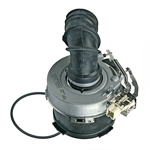 Preisvergleich Produktbild Heizelement Durchlauferhitzer System 1650W Geschirrspüler Spülmaschine Original Indesit Ariston Hotpoint C00256526 Whirlpool 482000023043 für Umwälzpumpe C00256523 Scholtès Bauknecht Ignis Philips uvm