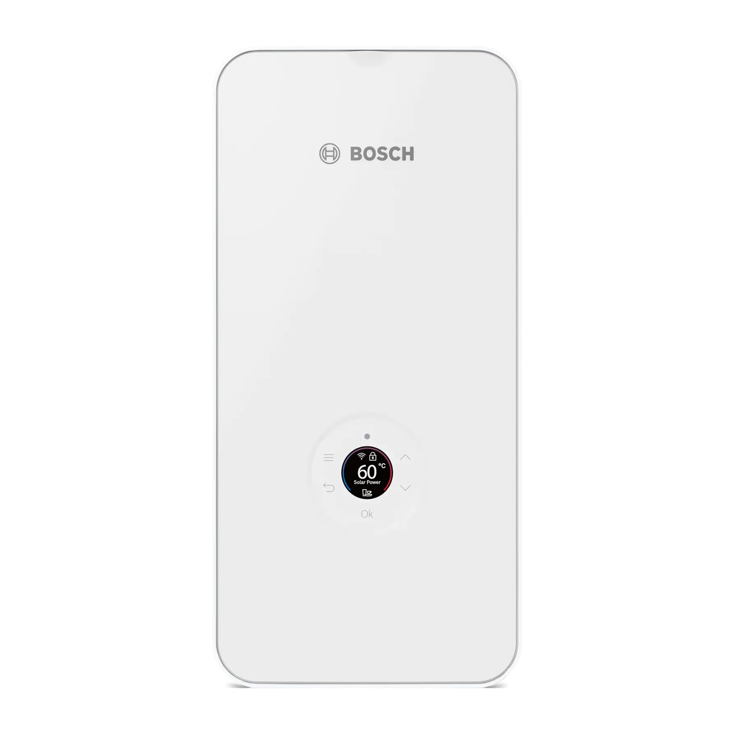 Bosch elektronisch geregelter Durchlauferhitzer Tronic Excellence 21/24 / 27 kW - ab Werk internetfähig, solarfähig, druckfest, multifunktionales LED-Farbdisplay [Energieklasse A]