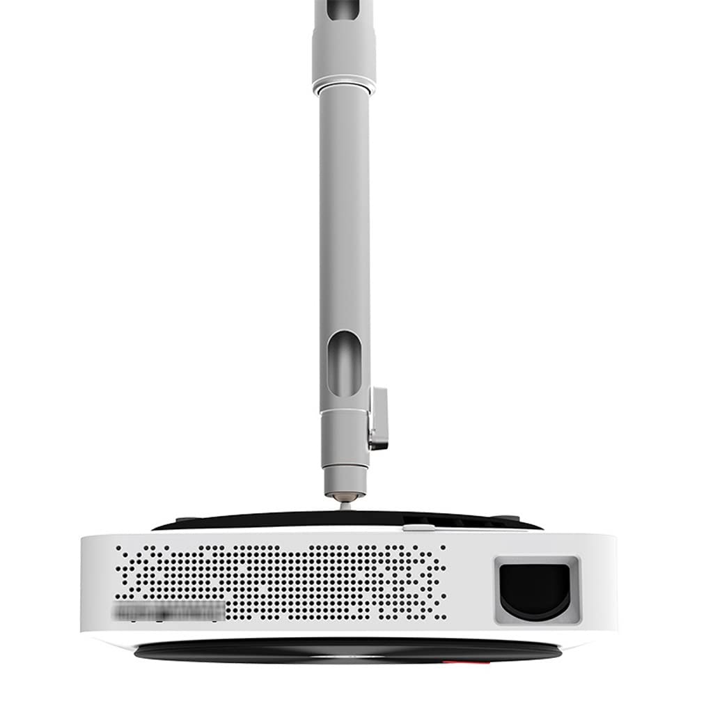 Supporto per proiettore a parete per proiettore compatto sollevamento telescopico regolabile da 40 a 60 cm staffa per riunioni di casa ufficio supporto regolabile