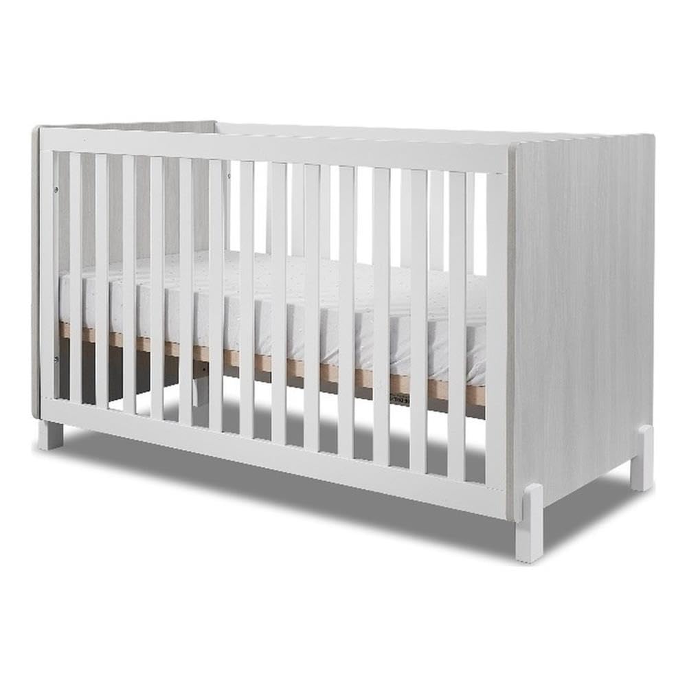 Sorelle Furniture Pannello 3-in-1 Crib in Grigio and White