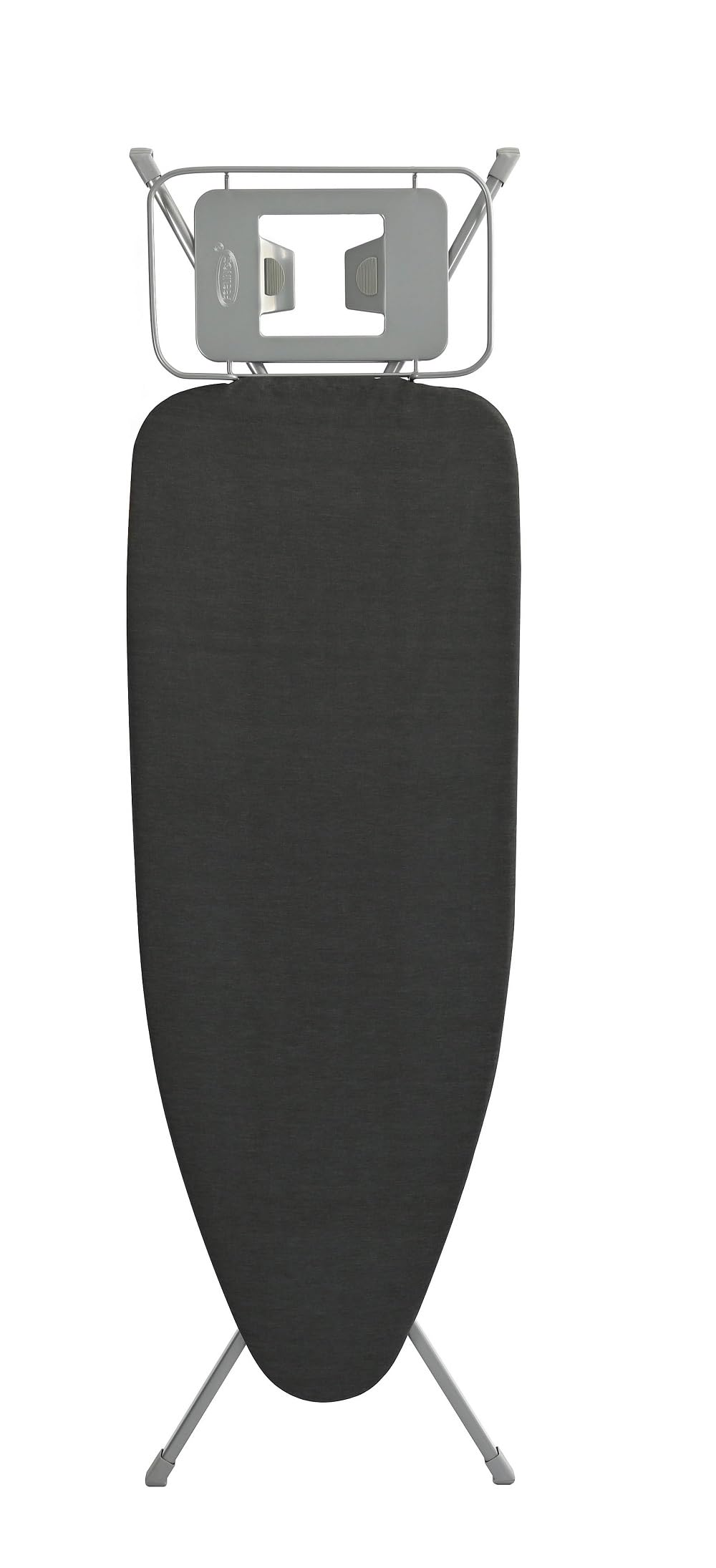 FEELINGS Iron Board Cotton Cover Machine Washable Light Weight Easy to Storage Premium Quality for Wrinkle-Free Ironing, Thick Cushion Layer Hippo Size 122 X 47 Cm(Black)