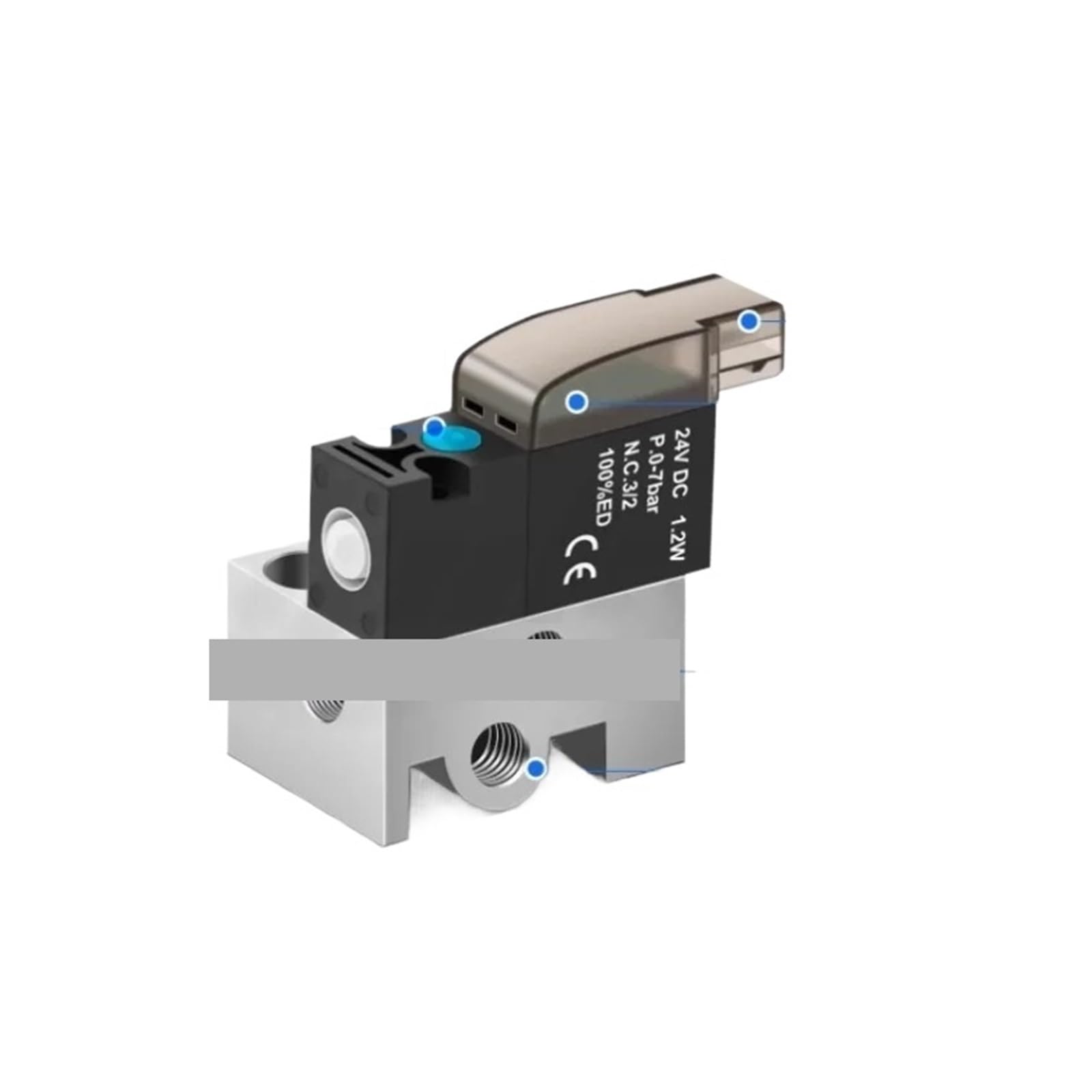 JJKKOZVQF 1F/2F/3F/4F/5F/6F/7F/8F/9F/10F/11F/12F/13F/14F/15F 10mm solenoid valve base Pneumatic components(14F)