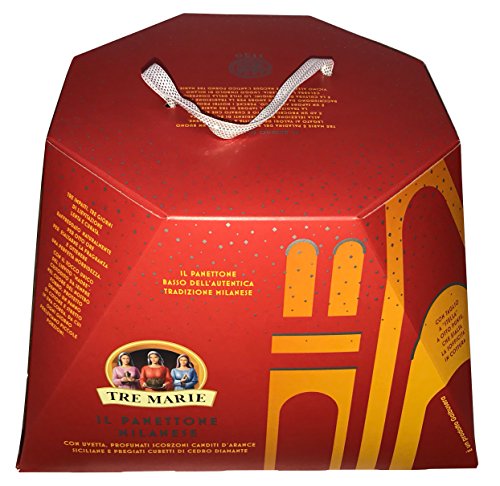 Tre Marie Italian Panettone, Milanese, 1120 Gram