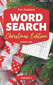 Paperback Word Search: Christmas Edition Volume 1: 5" x 8" Pocket Size Book